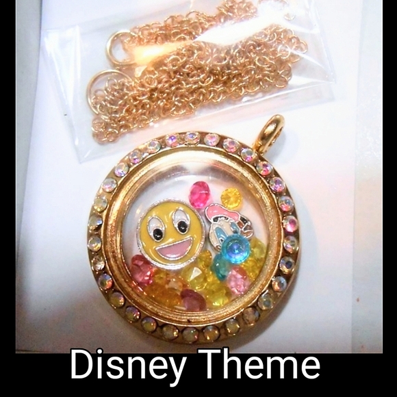 Floating Charms in Story Locket Memory Pendant Choice - Picture 15 of 16